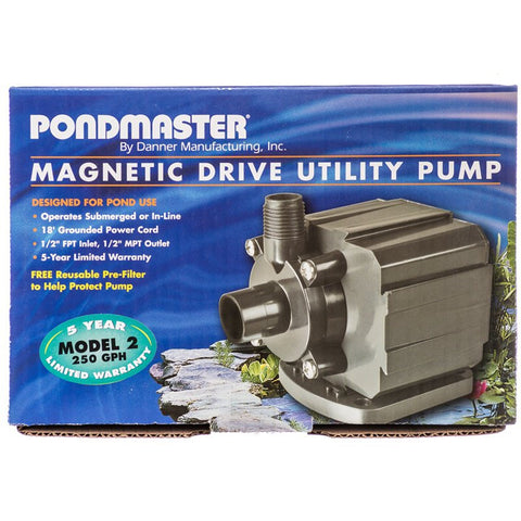 Pondmaster Pump Magnetic-Drive Models 2-7
